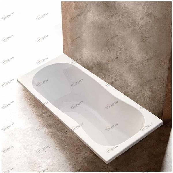 Ванна Gruppo treesse Alexia V1460 белая без гидромассажа  прямоугольная VTLV1460