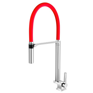 00738979 Синий кухонный смеситель с высоким изливом Docol DOC