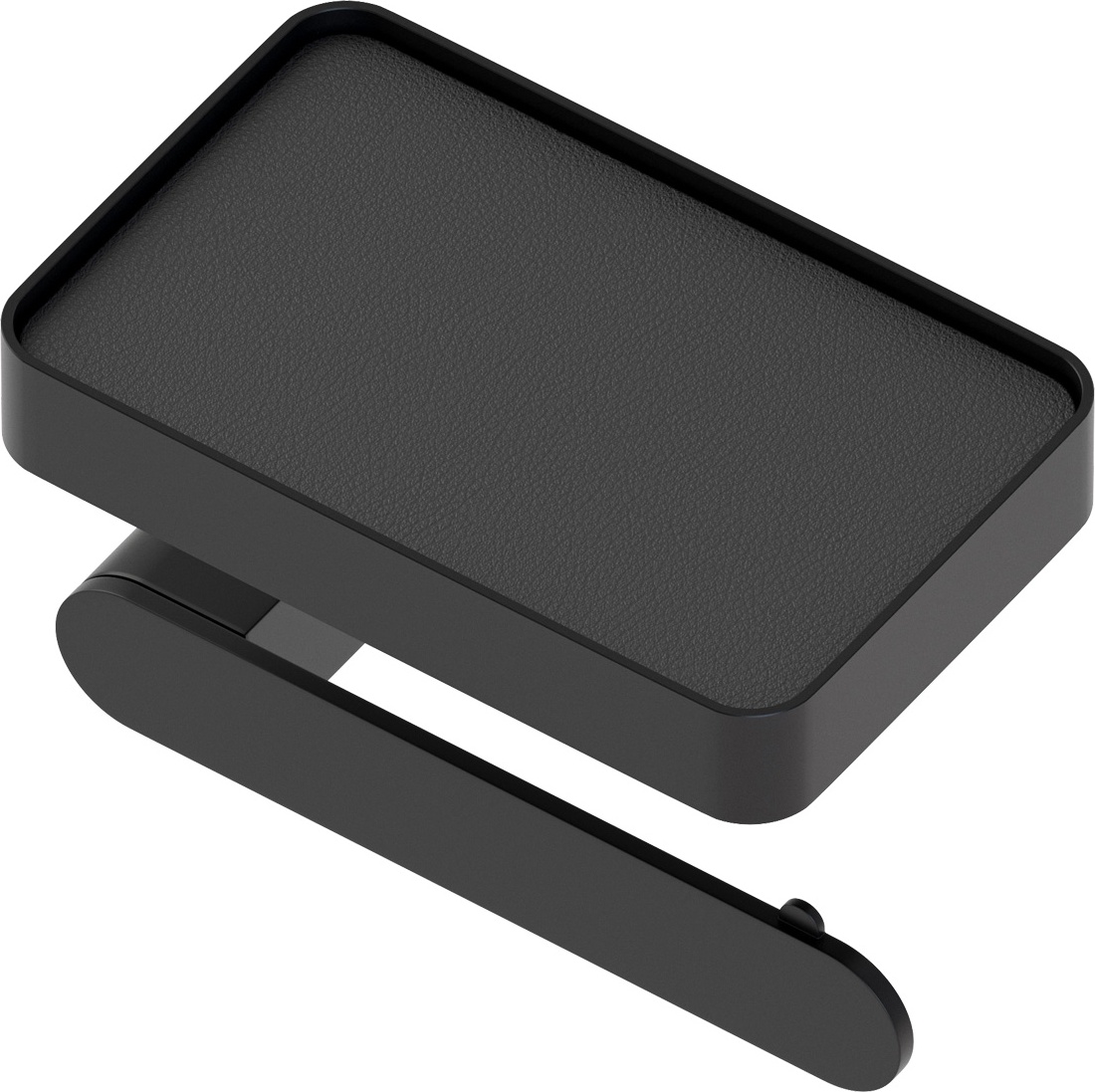 7726 Держатель туалетной бумаги с полкой ARTWELLE Schwarz - Вид №2