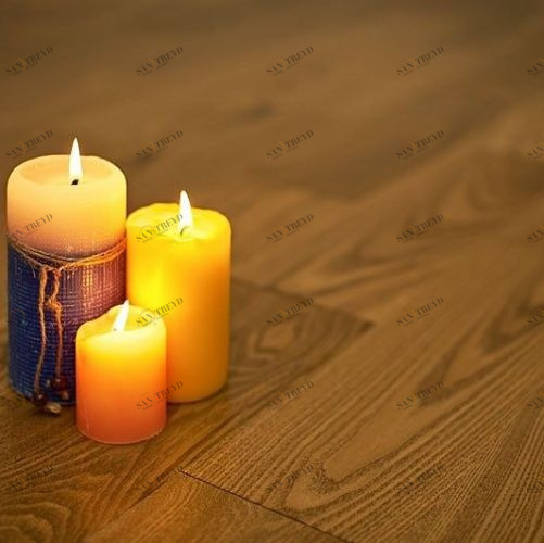 Массивная доска Amber Wood Светлый Ясень с брашью (Текстурированная) 300-1800х120 мм 2700300065