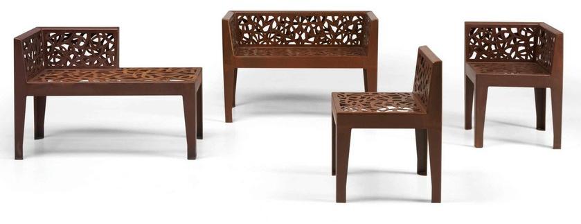 Metalco Садовый стул Corten ™ sun-id-1382551 - Вид №1