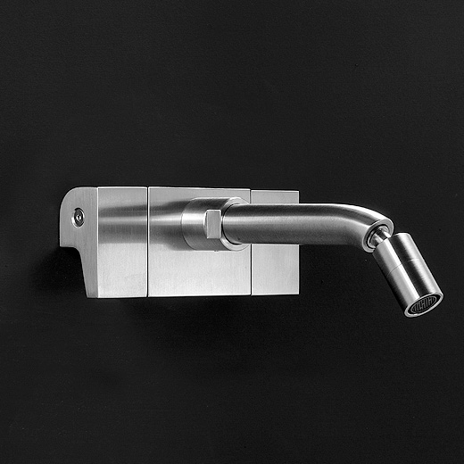 Настенный двойную ручку смеситель с регулируемым носиком L. 195 мм  NEU02 CEADESIGN  - Вид №1