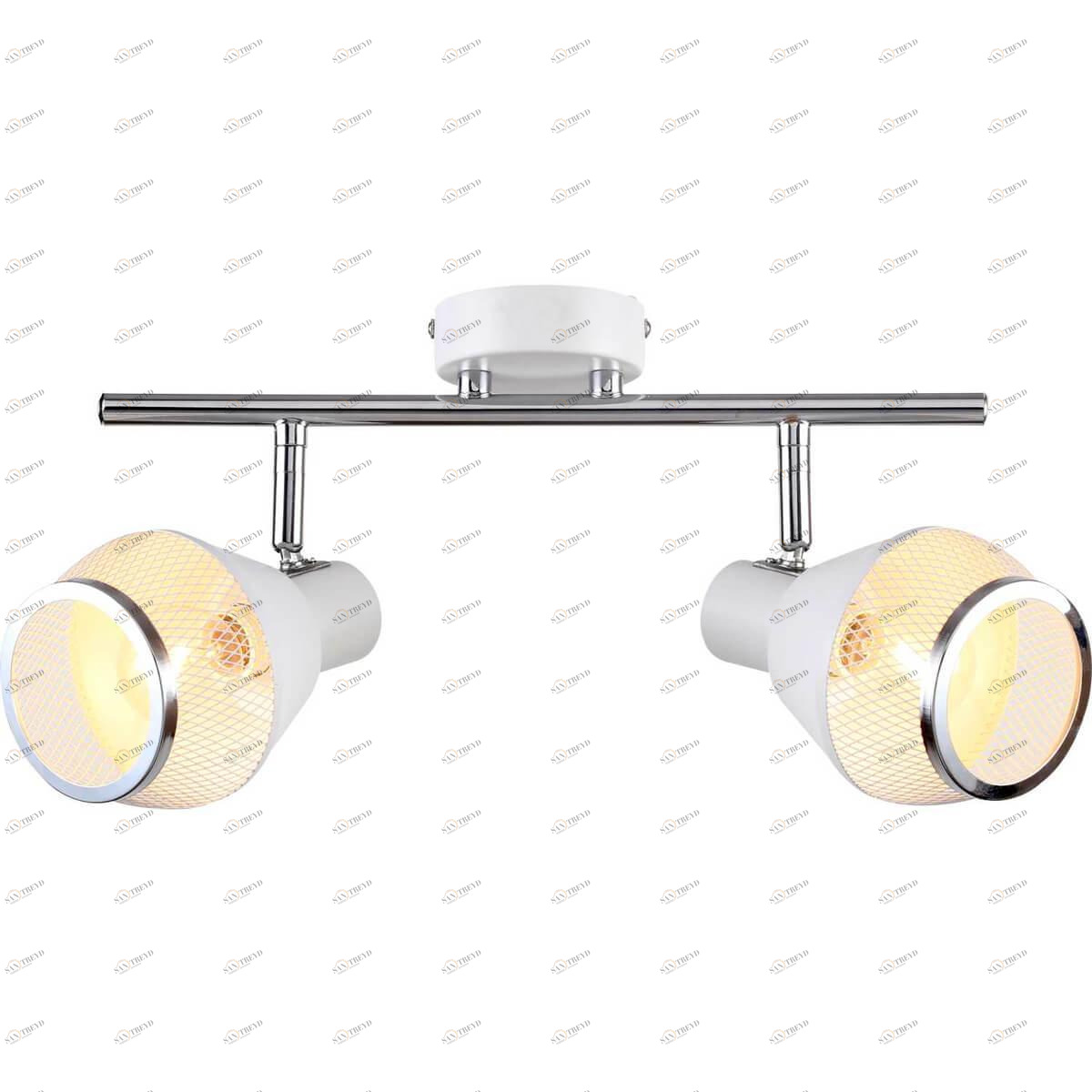 Спот потолочный на 2 лампы белый Vekta 2022/01/02C STILFORT VEKTA 00-3926768 Белый 