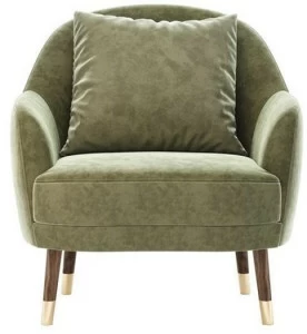 Laskasas Кресло из ткани с подлокотниками  Lk4428