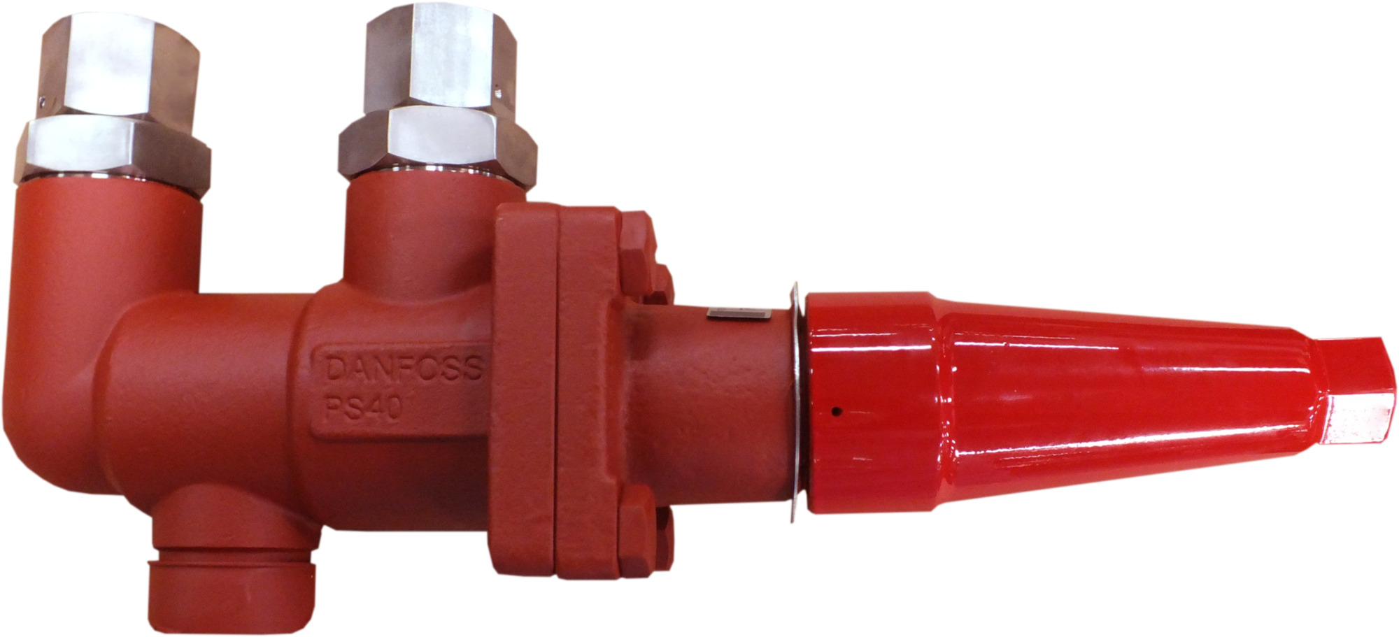 Danfoss DSV — многоходовые запорные клапаны для предохранительных клапанов DSV 2 Клапан запорный двойной 148F3006  - Вид №6
