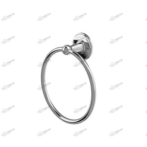 Полотенцедержатель круглый, ХРОМ [ARCA3 CHR] Arcade Burlington ARCA3 CHR