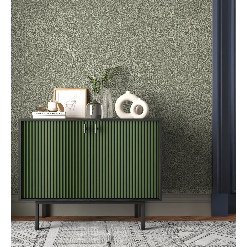 Обои флизелиновые New Age Baikal зеленые 1.06 м NA8762-24 STLM-2059496 - Вид №2