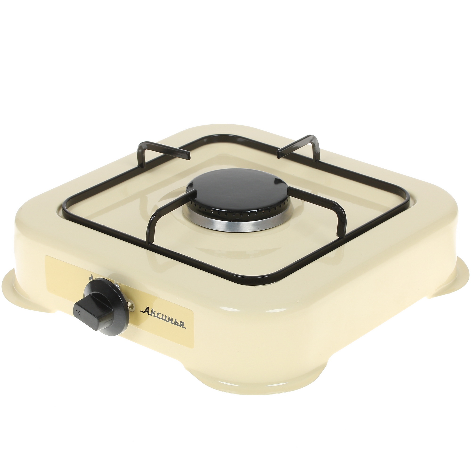 8100089 Газовая плитка АКСИНЬЯ КС-101(10) бежевый STDN-0072631 - Вид №3