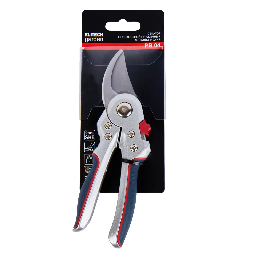 Секатор садовый плоскостной Elitech Garden 04 20 мм 89404715 STLM-1576357 - Вид №8