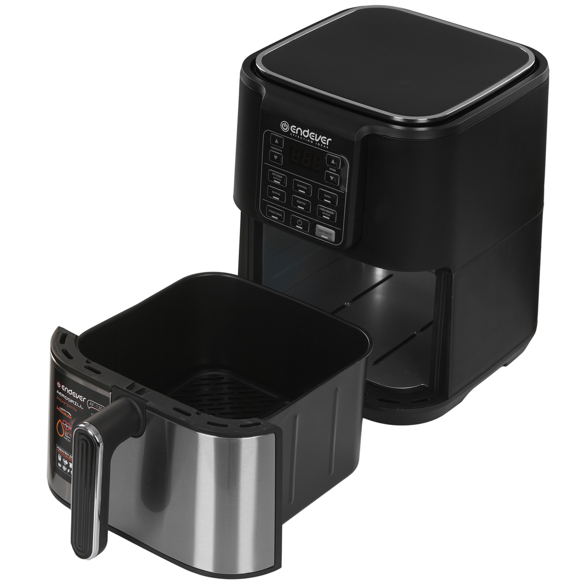 9229151 Аэрогриль Endever AF-130 черный STDN-0032585 - Вид №2