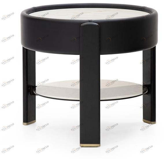 Formitalia Высокий круглый мраморный журнальный столик sun-id-1425473