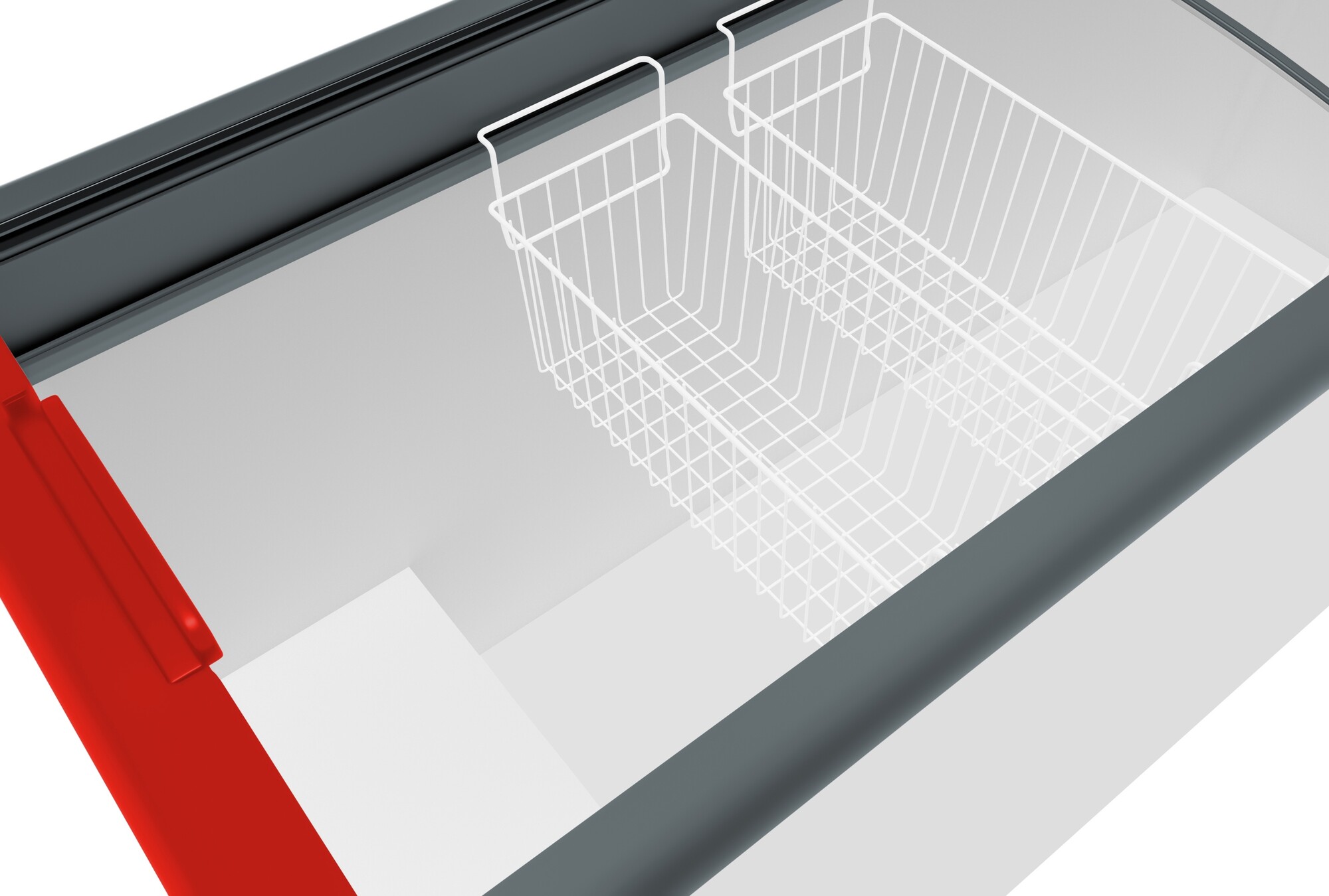 1229598 Морозильный ларь Frostor Gellar FG 600 E белый, красный STDN-0011798 - Вид №2