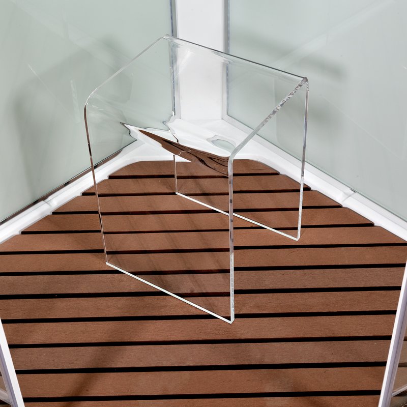 L 890 N с гидромассажем BLACK Душевая кабина DETO Серия L А01 с гидромассажем - Вид №16