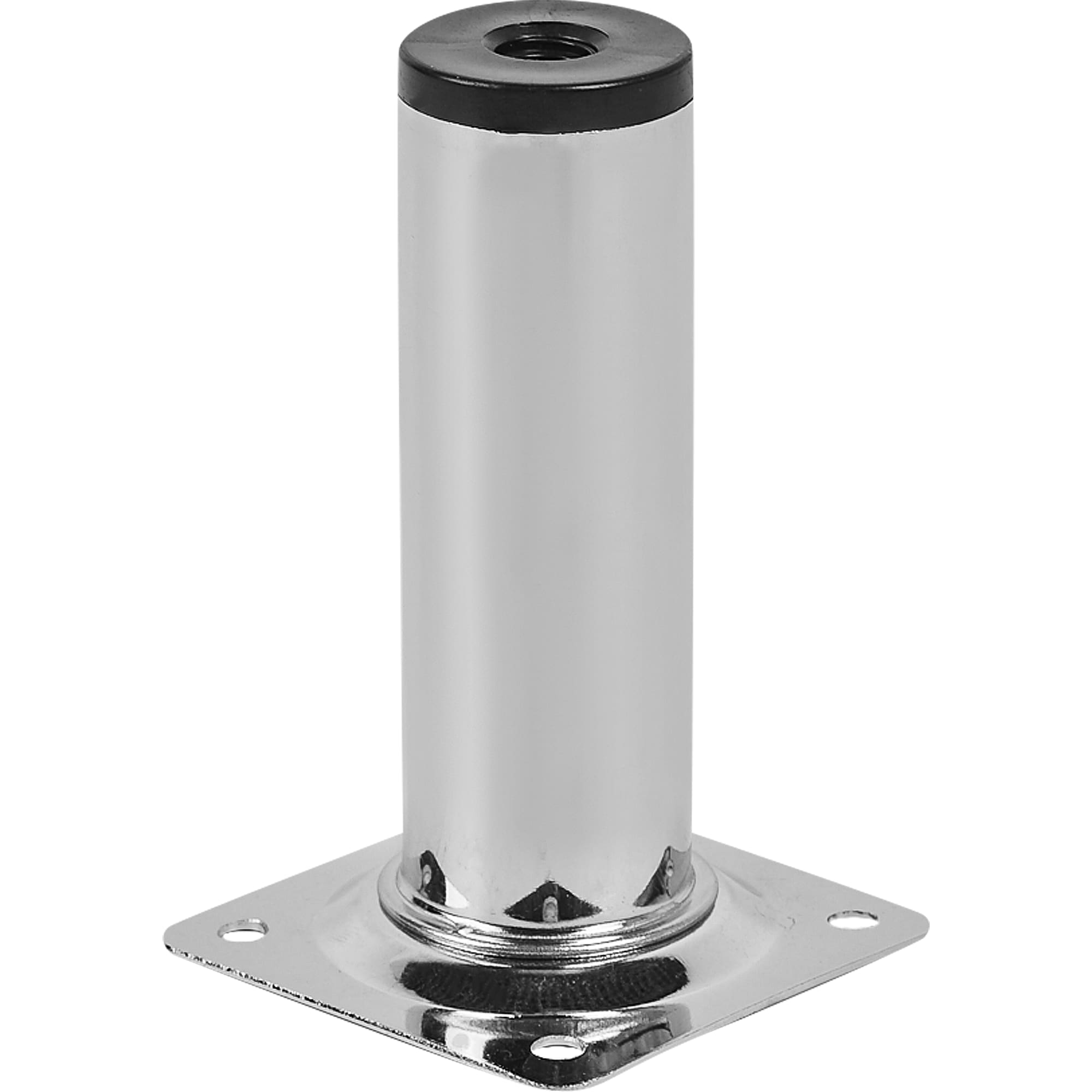 82732507 Ножка круглая 100х30 мм, сталь, цвет хром Santreyd  - Вид №1