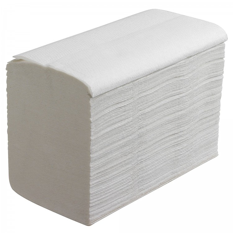 6617 Kimberly Clark Полотенца бумажные листовые Kimberly Clark Scott Essential 6617 Z-сложения 1-слойные 15 пачек по 340 листов  - Вид №2