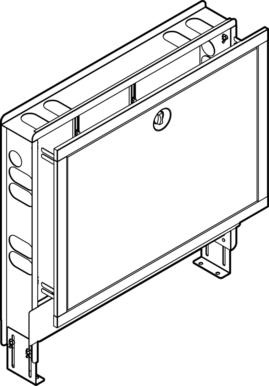 Viega Встраиваемый коллекторный шкаф 1294.3 (692209) 692 209 - Вид №1
