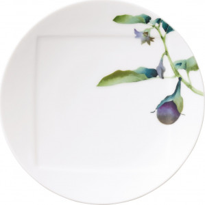 10637892 Noritake Тарелка десертная Noritake "Овощной букет.Баклажан" 16см Фарфор