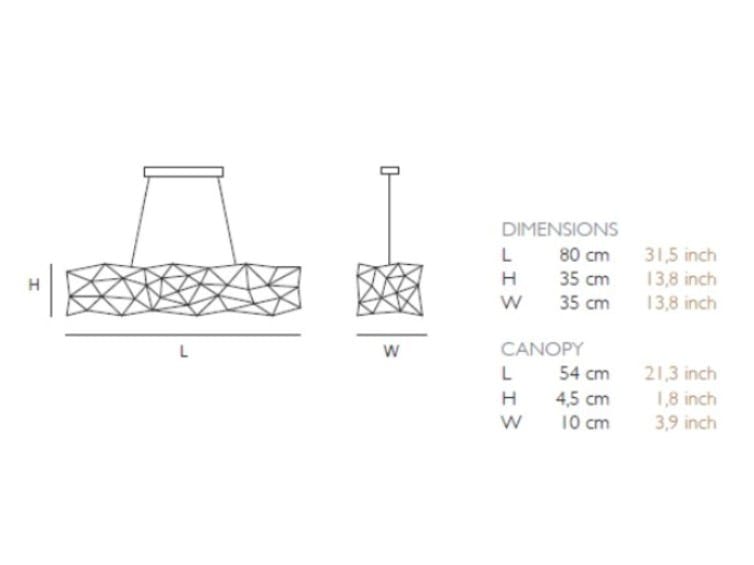 Металлический светодиодный подвесной светильник Quasar космос ARCH-00064363 - Вид №2