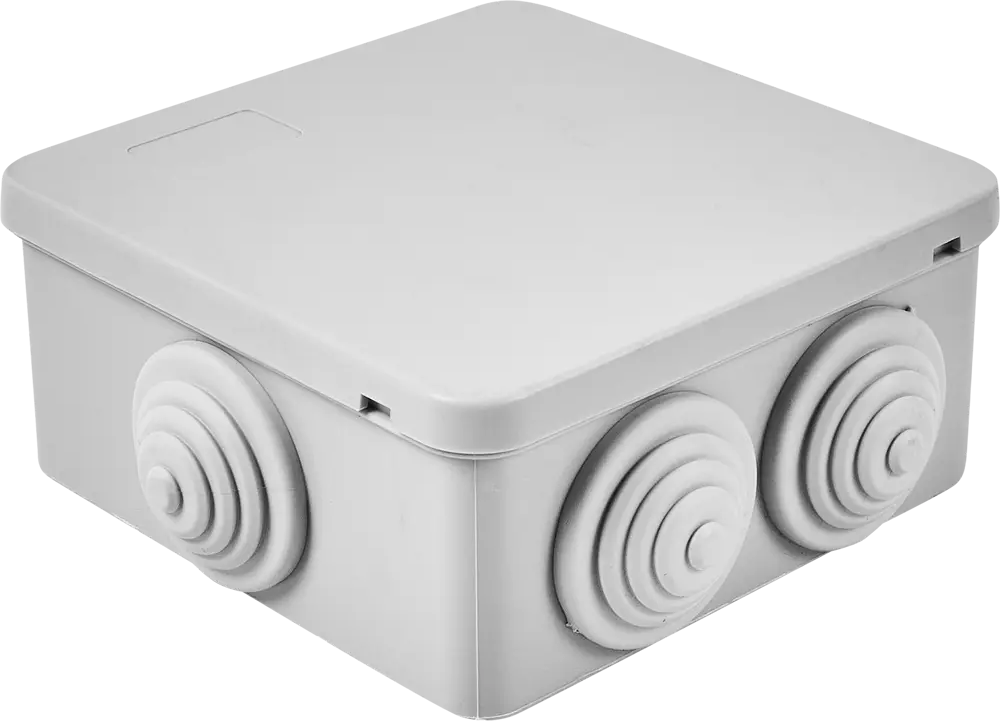 Распределительная коробка Lexman для защиты соединений 100×100×55 мм 88460777