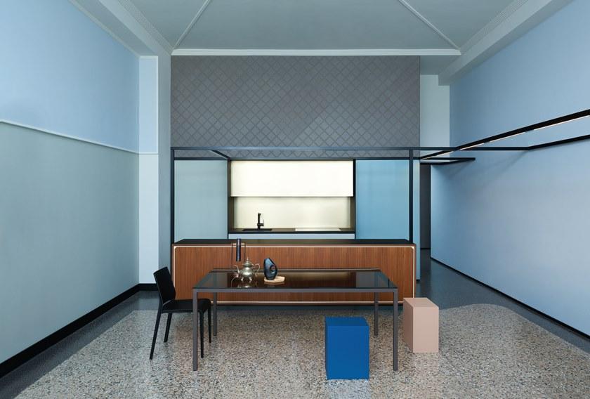 Desalto Прямоугольный обеденный стол из стали Helsinki sun-id-1472053 - Вид №3