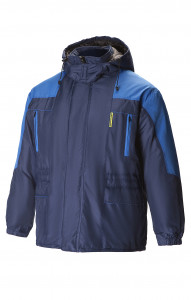 5034988 Куртка СИТИ НЬЮ утепленная темно-синяя-василек  Зимняя спецодежда  размер 60-62/170-176