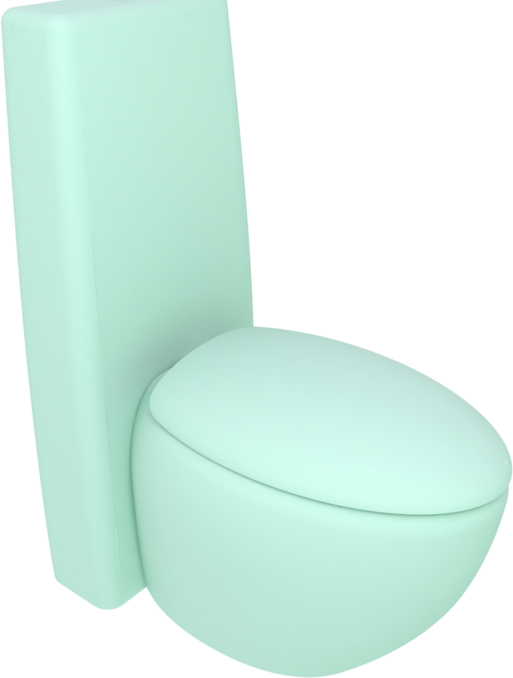 TOWC01-TOCIMBL25 Моноблок унитаз с бачком GSG CERAMIC TOUCH