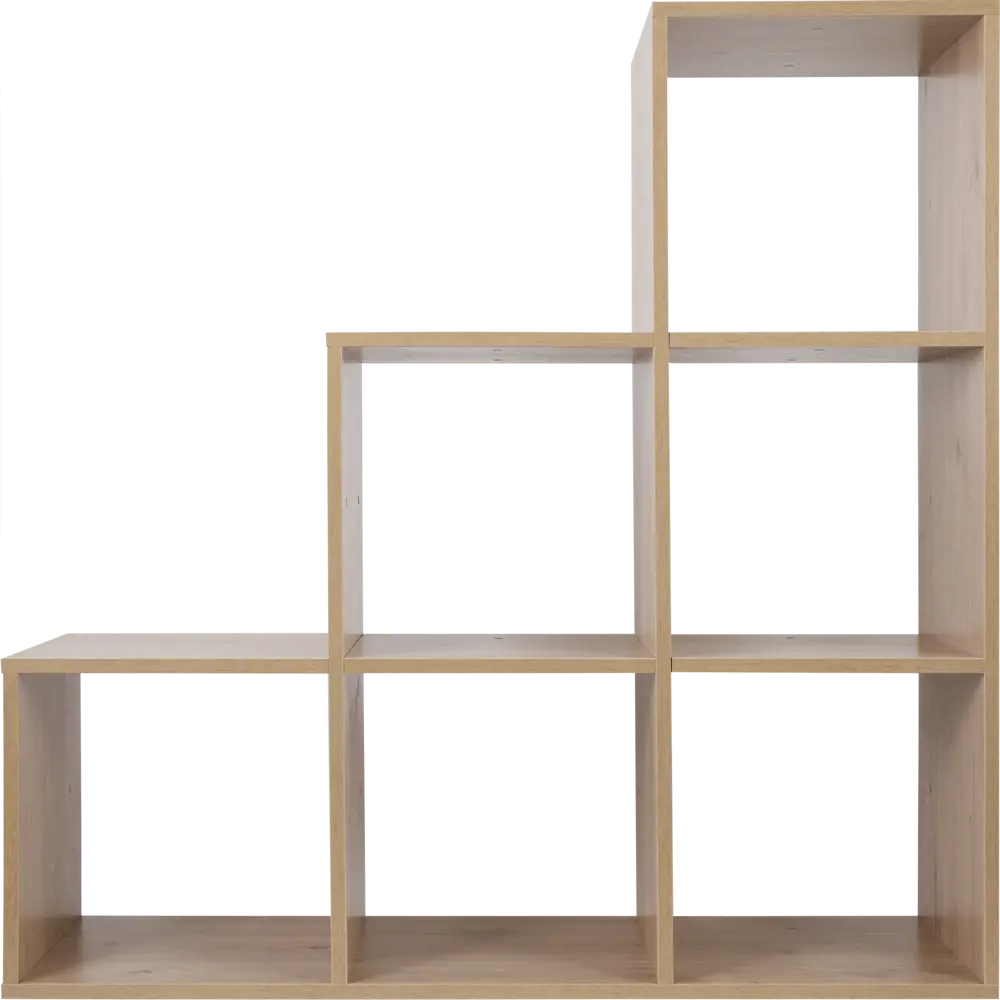 Стеллаж SPACEO KUB 123К, 104х104х31,7 см, цвет дуб STLM-2088543 - Вид №1
