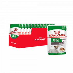 ПР0048345*12 Корм для собак для мелких пород старше 12 лет, соус пауч 85г (упаковка - 12 шт) ROYAL CANIN