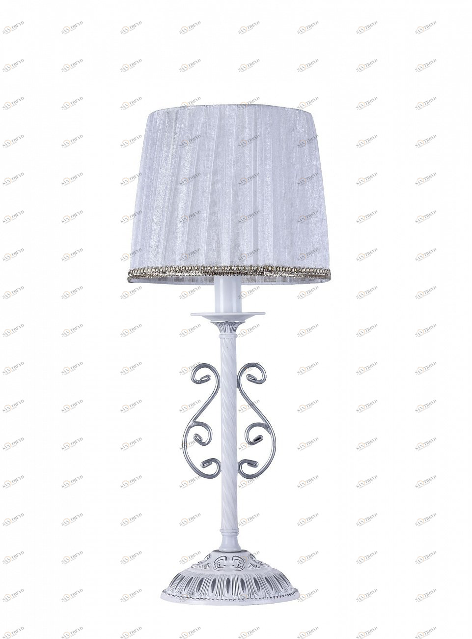Лампа настольная белая Sunrise FR2290TL-01W FREYA CLASSIC 00-3957290 Белый