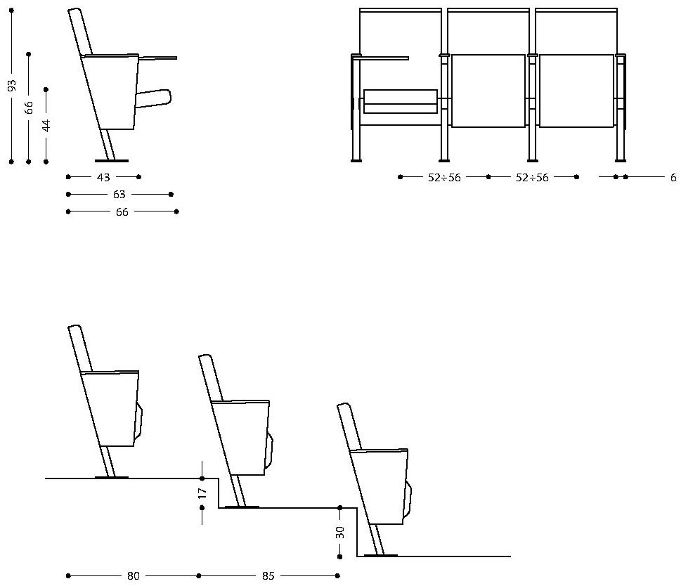 LAMM Сиденье для аудитории sun-id-1352680 - Вид №13