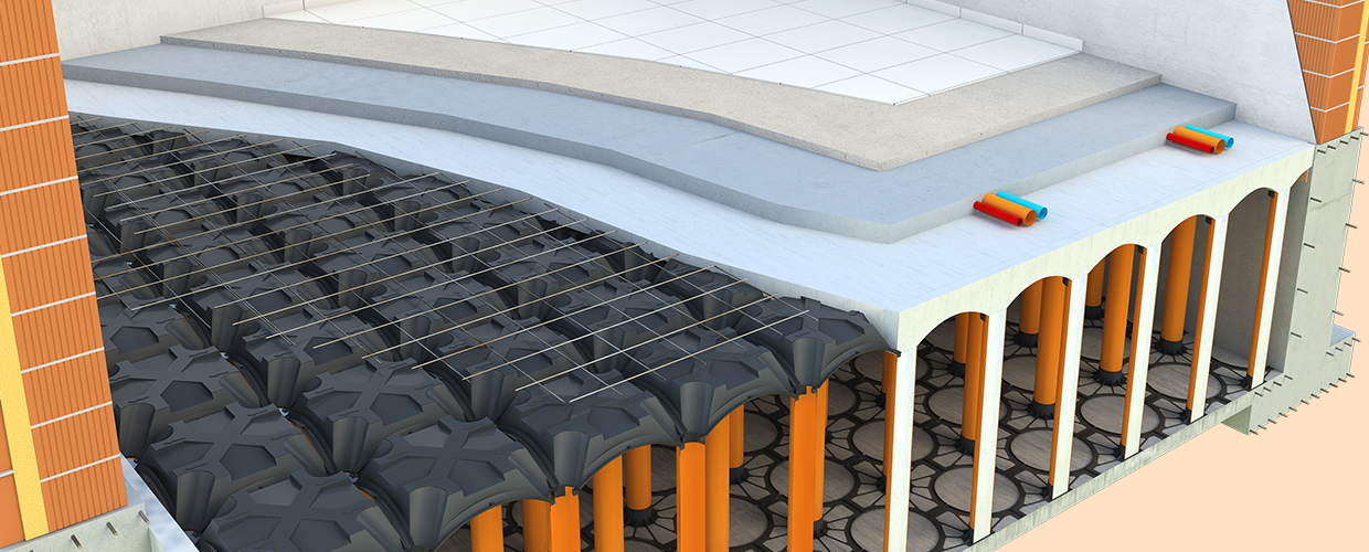 New Elevetor Модульная опалубка для подполья Geoplast  - Вид №1