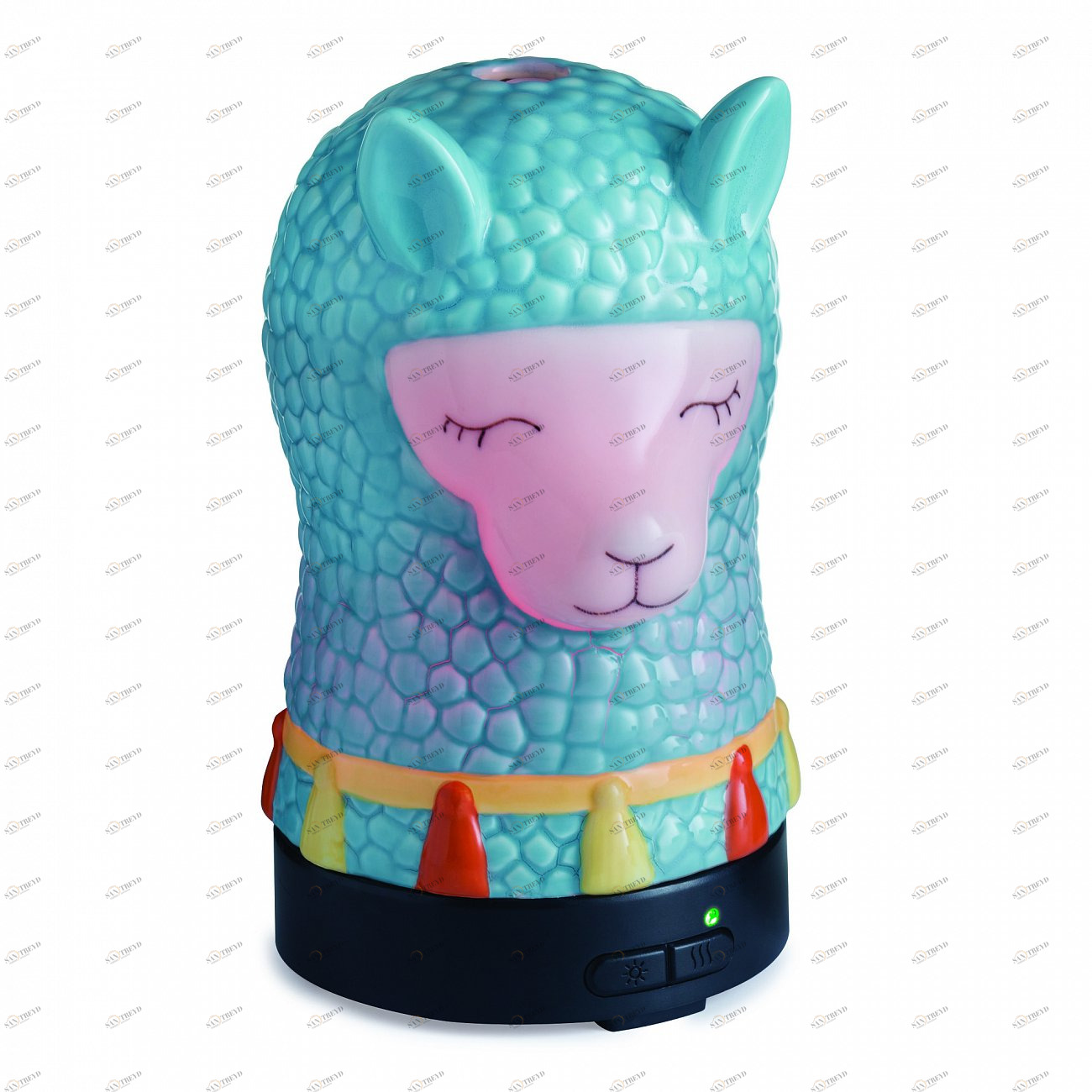 Ультразвуковой аромадиффузор 100мл "Лама" Diffuser Llama CANDLE WARMERS  268206 Голубой 