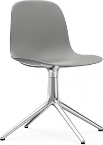 606001 Стул Swivel 4L Alu Grey Normann Copenhagen Form