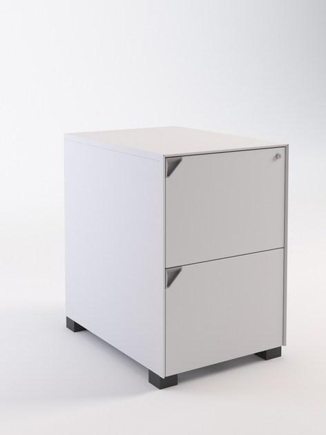 Steelbox by Metalway Низкий офисный ящик для хранения из листового металла с замком Joint sun-id-1428949 - Вид №14