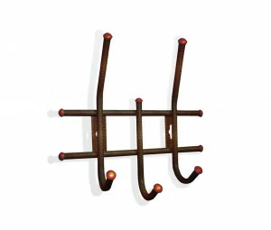 Вешалка Настенная Standart 3 медно-коричневая SHEFFILTON ДИЗАЙНЕРСКИЕ 015081 Коричневый