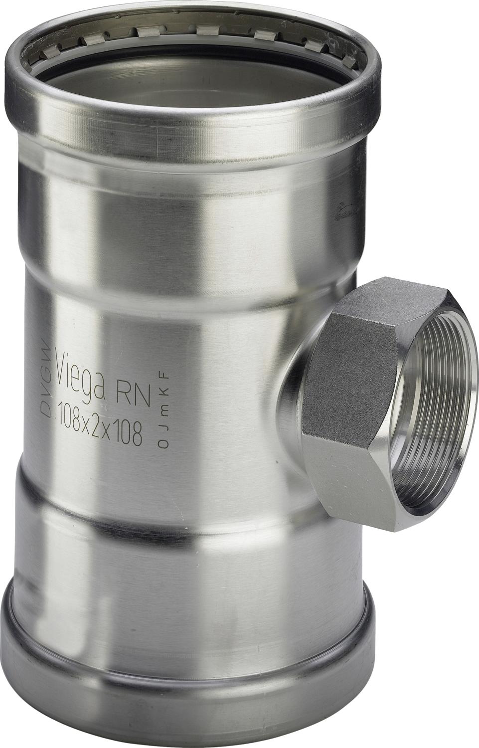 Viega Тройник Sanpress Inox XL 2317.2XL (578152) 578 152