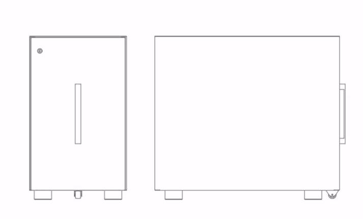 Dieffebi Низкомодульный офисный блок для хранения вещей Personal storage 6vf0000 - Вид №11