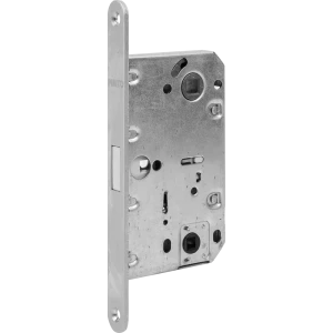 Защёлка под фиксатор 50-96 196x195x18 мм магнит цвет хром матовый