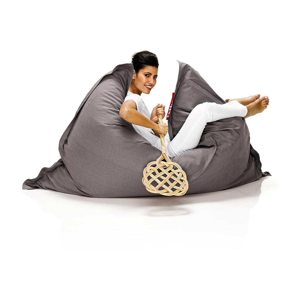 Кресло-мешок Fatboy the original серый меланж 90002705 - Вид №1
