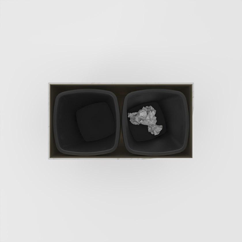 PROF Контейнер для макулатуры из стекла и металла Louise sun-id-1459441 - Вид №4