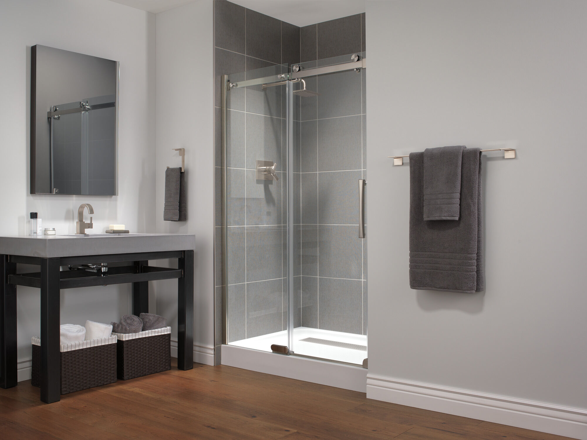 T17T253-SS Отделка для душа TempAssure® серии 17T Delta Faucet Vero Нержавеющая сталь - Вид №7