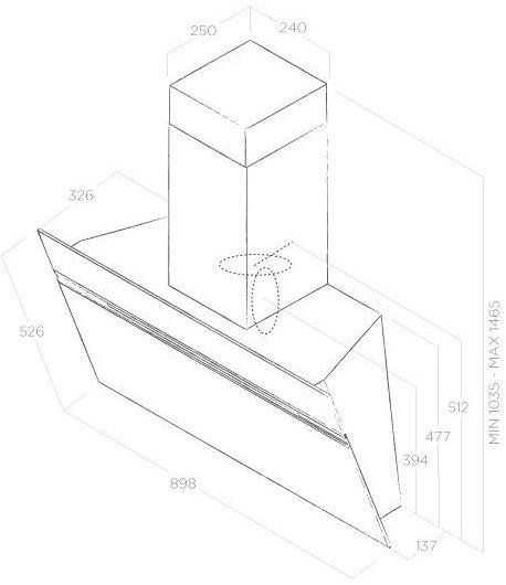 Elica Настенная вытяжка со встроенным освещением sun-id-1346249 - Вид №5