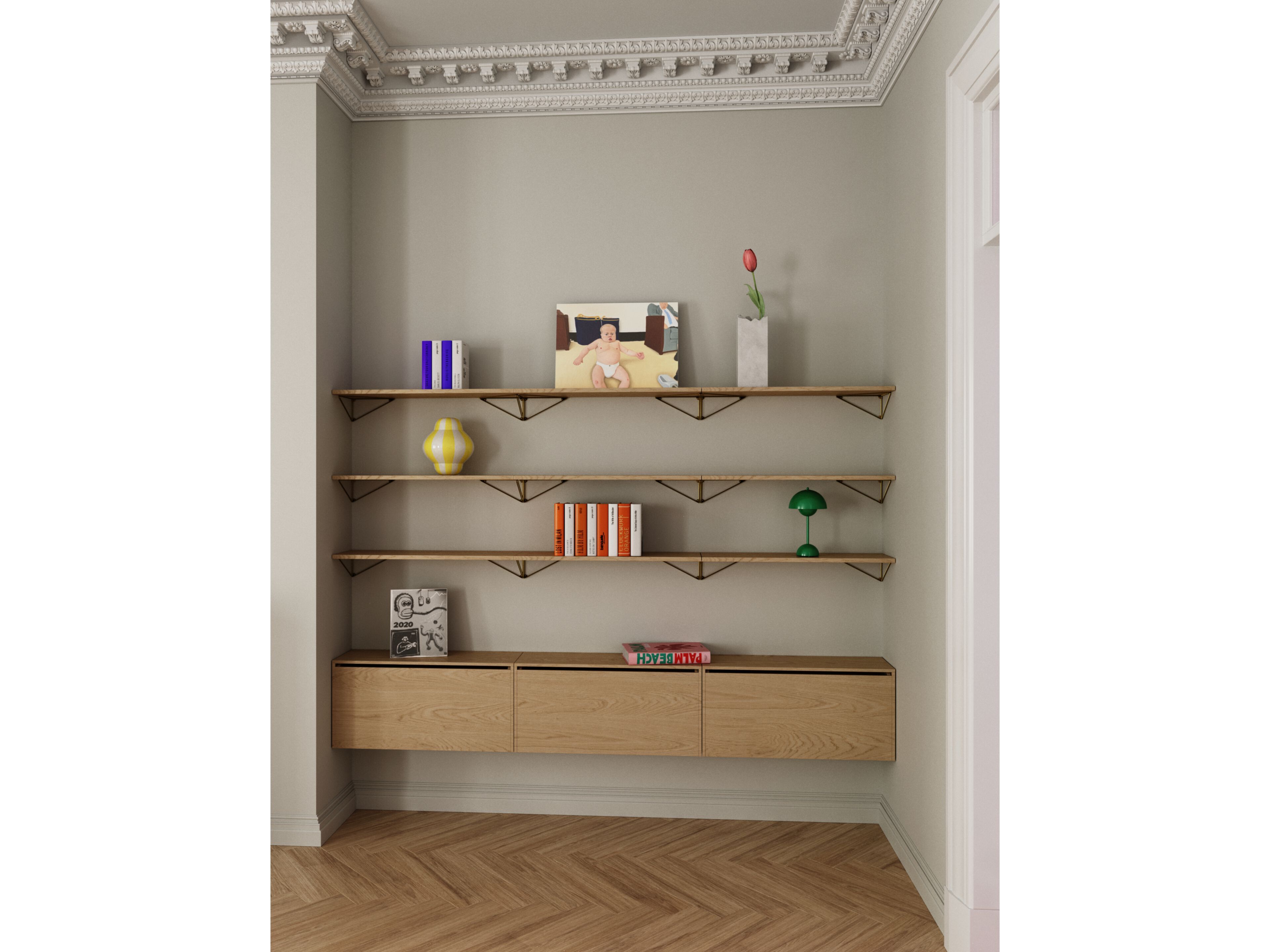 Горизонтальная стена MDF Maze PYTHAGORAS ARCH-00139954 - Вид №3