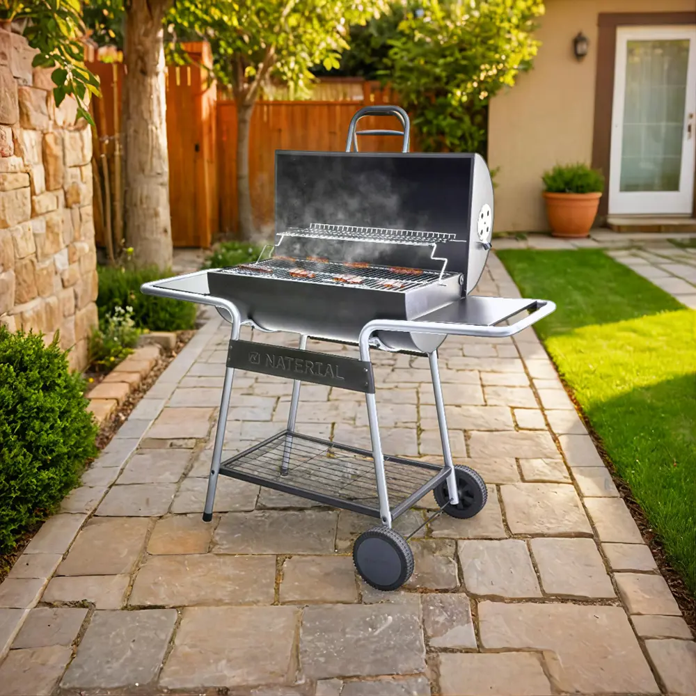 Гриль угольный передвижной Naterial Talos 100x115x59см STLM-2078275 - Вид №20