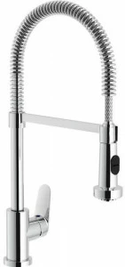 Nobili Rubinetterie Профессиональный смеситель для кухни с вытяжным душем Blues Bs101300/3cr