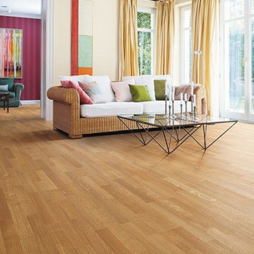 Паркетная доска Haro 4000 Series Top connect Эксквизит Дуб Селект с брашью (Текстурированная) 2200х180 мм 531683 - Вид №2