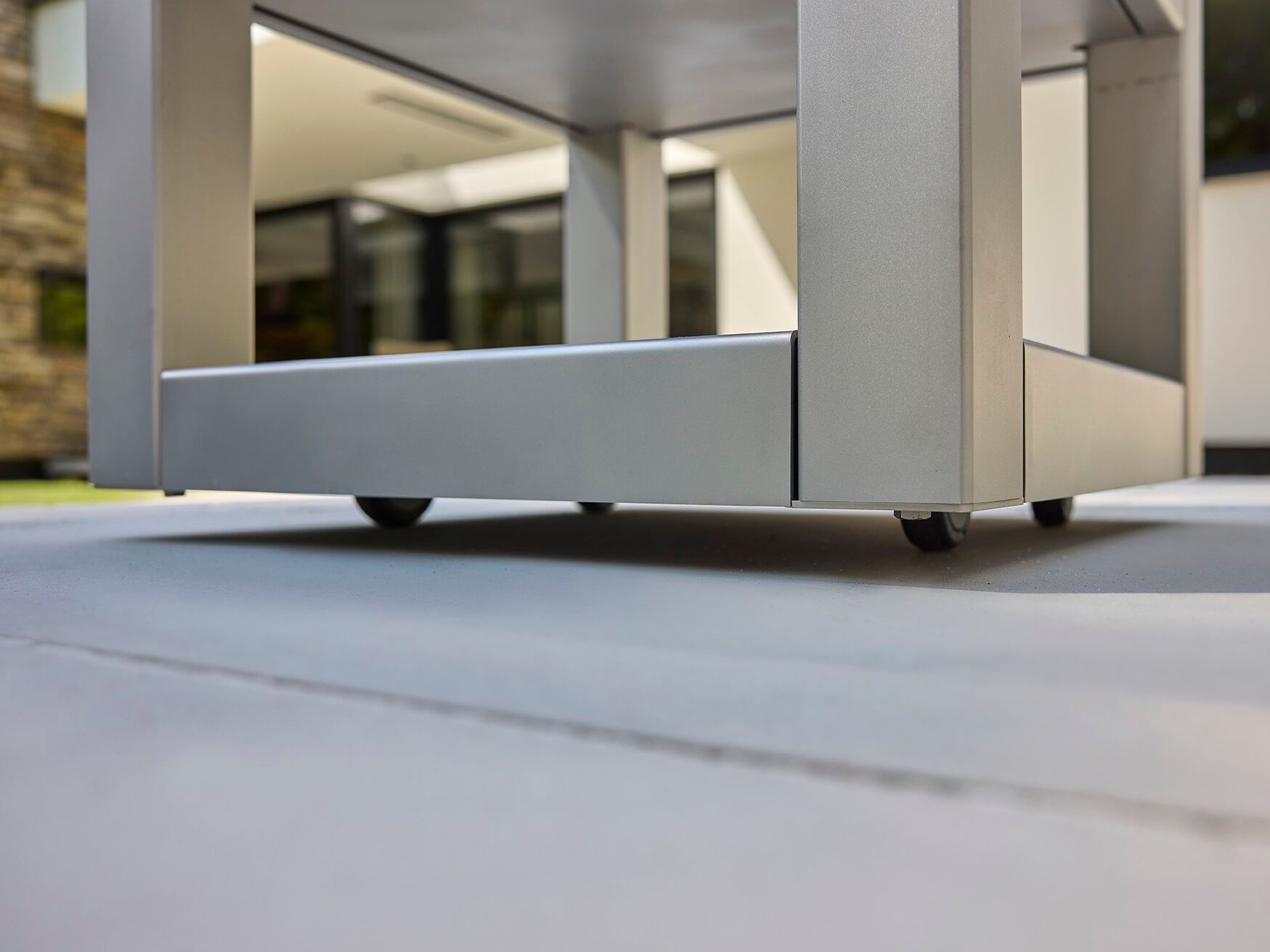 Отдельно стоящий открытый камин из нержавеющей стали RB73 Quaruba ARCH-00140498 - Вид №5