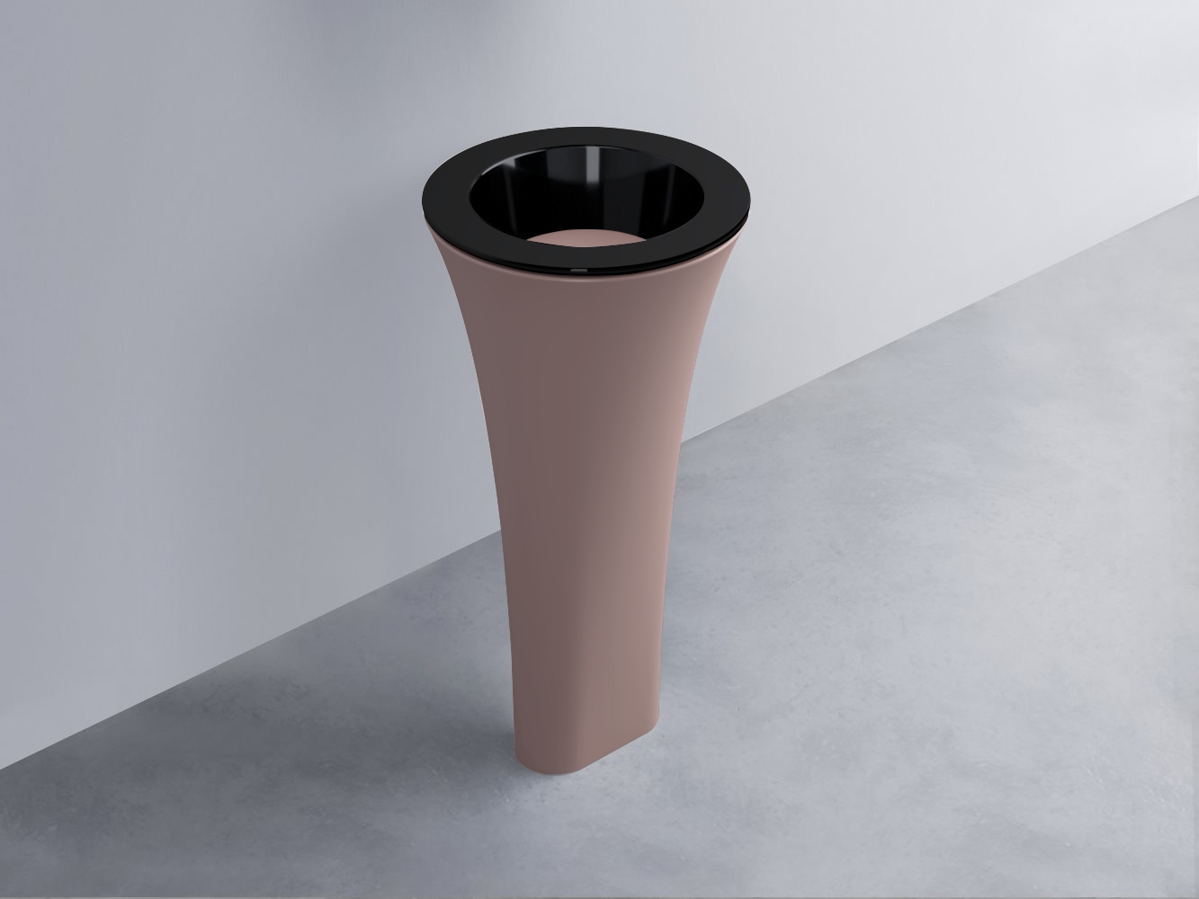 AMLA45-N+AMPILT-CP+AMCOLT-CP Раковина Amedeo Tondo отдельностоящая cielo Enjoy + Amedeo Ceramica Cielo