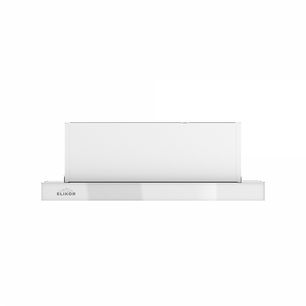 1184241 Вытяжка телескопическая ELIKOR Интегра Glass 50Н-400-В2Д серебристый/белый STDN-0049081 - Вид №3