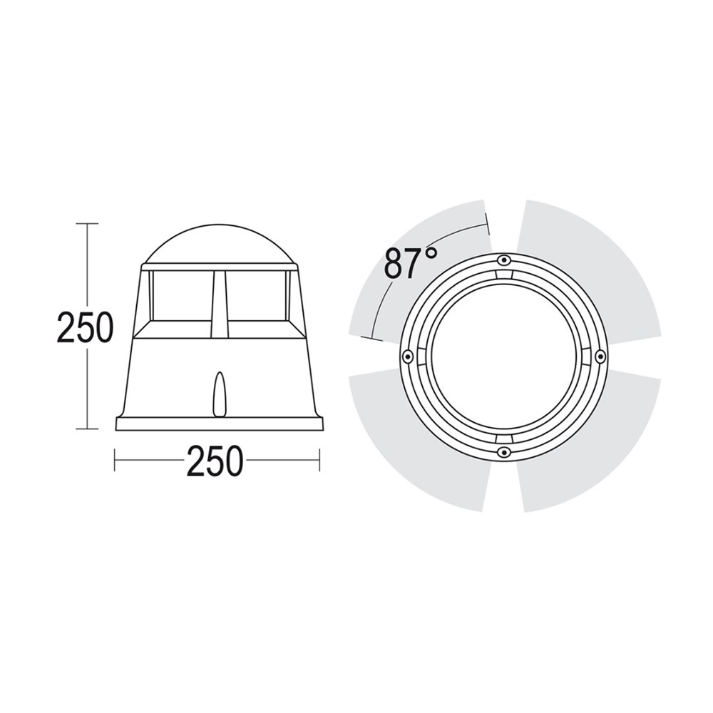 Elmo 360 Ghidini Elmo .05 Темно-Cерый (Матовый)  - Вид №1